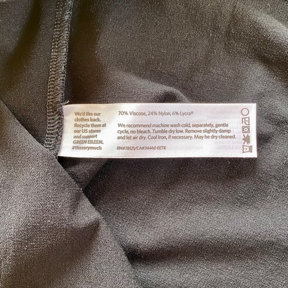 Eileen Fisher Washable Stretch Crepe Pencil Skirt - Picture 7 of 8